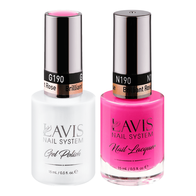 LAVIS Holiday Gift Bundle Set 13: 7 Gel & Lacquer, 1 Base Gel, 1 Top Gel - 163; 200; 180; 190; 140; 172; 186 - DTK Nail Supply