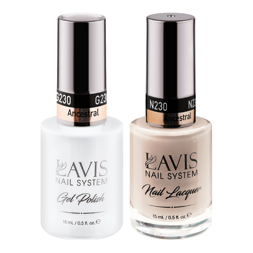 LAVIS Holiday Gift Bundle Set 15: 7 Gel & Lacquer, 1 Base Gel, 1 Top Gel - 229; 230; 231; 232; 233; 234; 235 - DTK Nail Supply