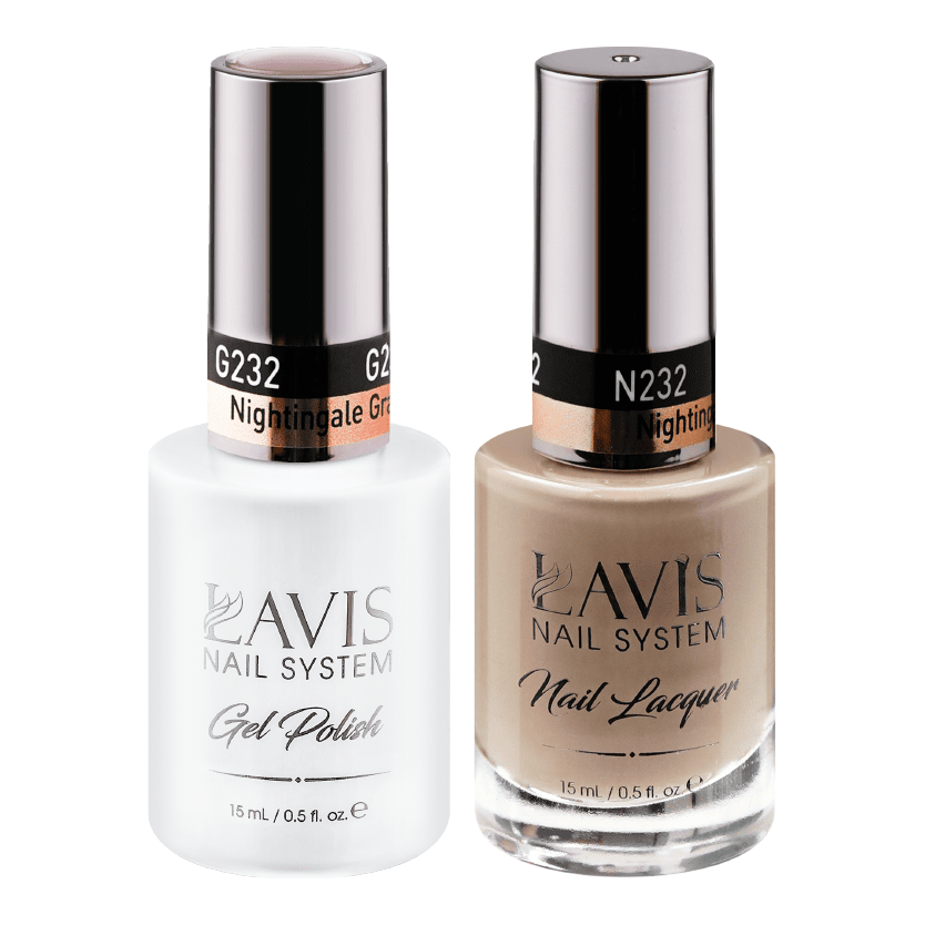 LAVIS Holiday Gift Bundle Set 15: 7 Gel & Lacquer, 1 Base Gel, 1 Top Gel - 229; 230; 231; 232; 233; 234; 235 - DTK Nail Supply