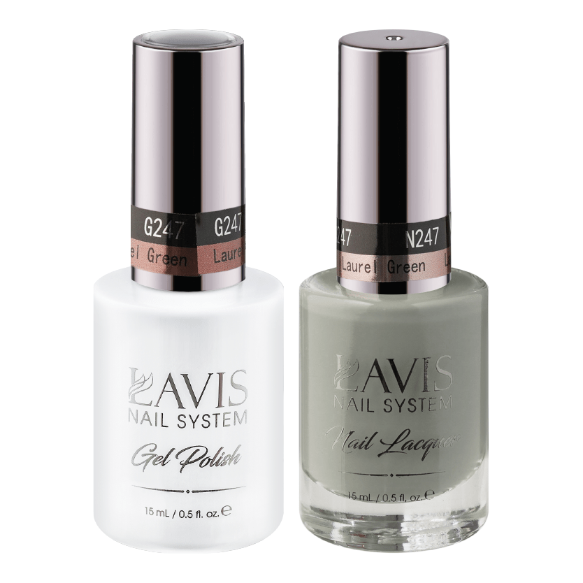 LAVIS Holiday Gift Bundle Set 16: 7 Gel & Lacquer, 1 Base Gel, 1 Top Gel - 242; 243; 244; 245; 246; 247; 248 - DTK Nail Supply