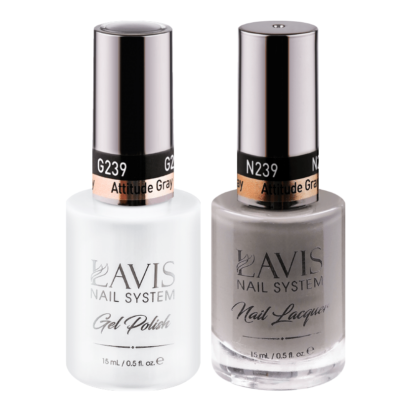 LAVIS Holiday Gift Bundle Set 19: 7 Gel & Lacquer, 1 Base Gel, 1 Top Gel - 239; 251; 252; 263; 264; 275; 276 - DTK Nail Supply