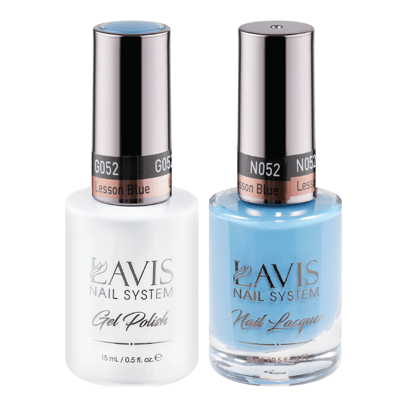 LAVIS Holiday Gift Bundle Set 20: 7 Gel & Lacquer, 1 Base Gel, 1 Top Gel - 048; 049; 050; 057; 052; 053; 054 - DTK Nail Supply