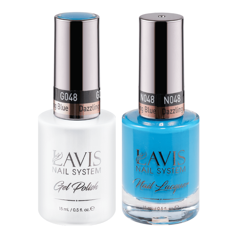 LAVIS Holiday Gift Bundle Set 20: 7 Gel & Lacquer, 1 Base Gel, 1 Top Gel - 048; 049; 050; 057; 052; 053; 054 - DTK Nail Supply