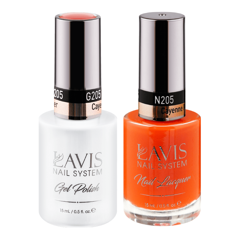 LAVIS Holiday Gift Bundle Set 22: 7 Gel & Lacquer, 1 Base Gel, 1 Top Gel - 205; 206; 207; 208; 209; 210; 213 - DTK Nail Supply
