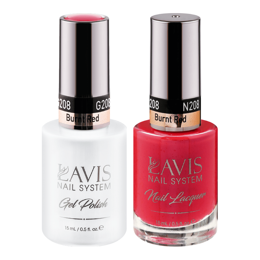 LAVIS Holiday Gift Bundle Set 22: 7 Gel & Lacquer, 1 Base Gel, 1 Top Gel - 205; 206; 207; 208; 209; 210; 213 - DTK Nail Supply