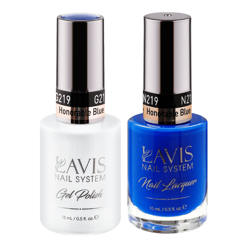 LAVIS Holiday Gift Bundle Set 23: 7 Gel & Lacquer, 1 Base Gel, 1 Top Gel - 217; 219; 220; 222; 225; 226; 228 - DTK Nail Supply