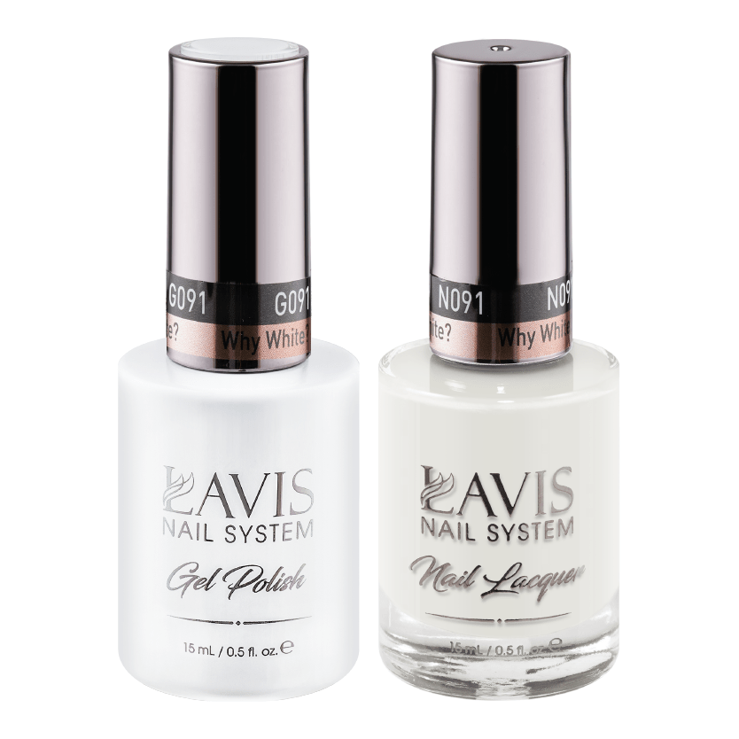 LAVIS Holiday Gift Bundle Set 24: 7 Gel & Lacquer, 1 Base Gel, 1 Top Gel - 027; 058; 016; 012; 042; 092; 091 - DTK Nail Supply