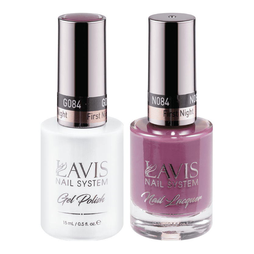 LAVIS Holiday Gift Bundle Set 25: 7 Gel & Lacquer, 1 Base Gel, 1 Top Gel - 094; 095; 108; 083; 101; 084; 104 - DTK Nail Supply