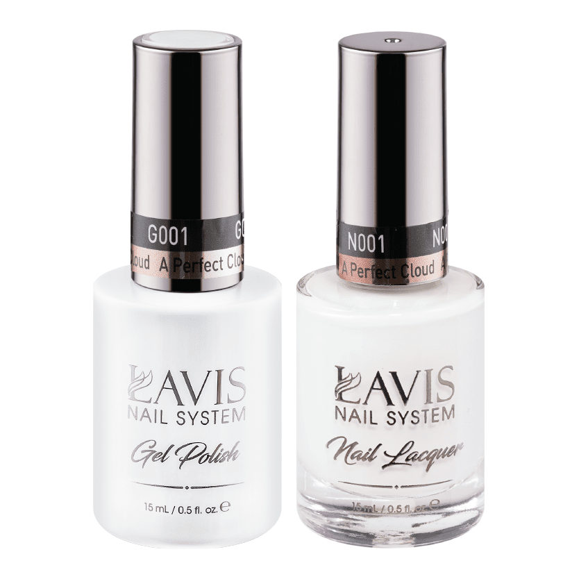 LAVIS Holiday Gift Bundle Set 5: 7 Gel & Lacquer, 1 Base Gel, 1 Top Gel - 117; 136; 153; 001; 135; 066; 140 - DTK Nail Supply
