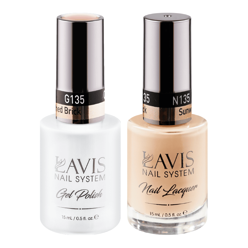 LAVIS Holiday Gift Bundle Set 5: 7 Gel & Lacquer, 1 Base Gel, 1 Top Gel - 117; 136; 153; 001; 135; 066; 140 - DTK Nail Supply