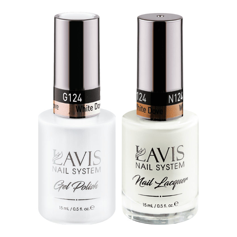 LAVIS Holiday Gift Bundle Set 6: 7 Gel & Lacquer, 1 Base Gel, 1 Top Gel - 124; 126; 122; 137; 018; 130; 075 - DTK Nail Supply
