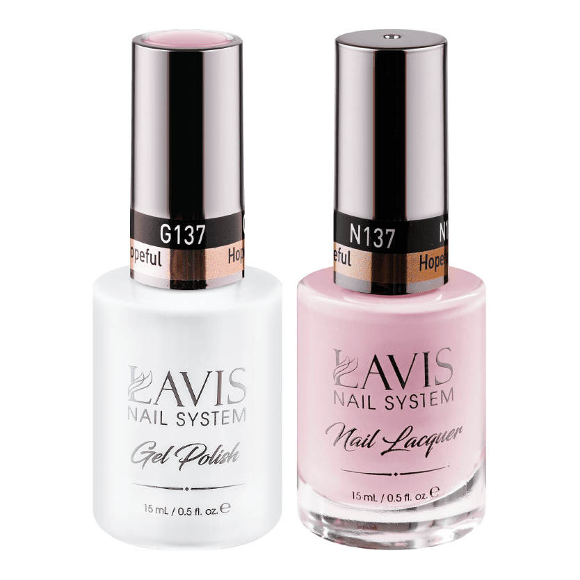 LAVIS Holiday Gift Bundle Set 6: 7 Gel & Lacquer, 1 Base Gel, 1 Top Gel - 124; 126; 122; 137; 018; 130; 075 - DTK Nail Supply