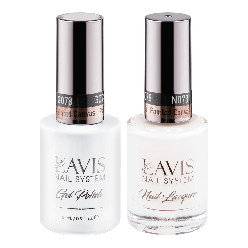LAVIS Holiday Gift Bundle Set 8: 7 Gel & Lacquer, 1 Base Gel, 1 Top Gel - 068; 022; 009; 004; 003; 002; 078 - DTK Nail Supply