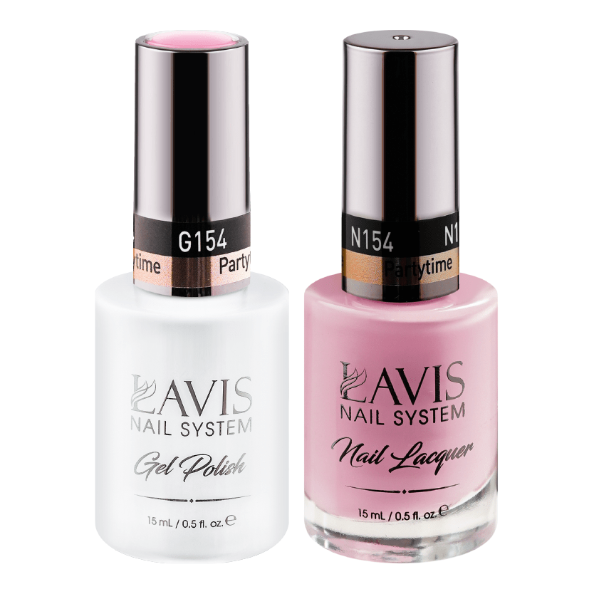 LAVIS Holiday Gift Bundle Set 9: 7 Gel & Lacquer, 1 Base Gel, 1 Top Gel - 154; 148; 177; 143; 151; 155; 133 - DTK Nail Supply