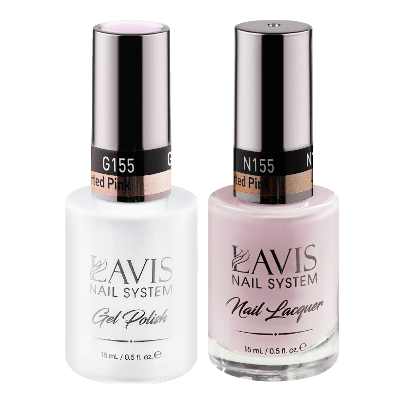 LAVIS Holiday Gift Bundle Set 9: 7 Gel & Lacquer, 1 Base Gel, 1 Top Gel - 154; 148; 177; 143; 151; 155; 133 - DTK Nail Supply