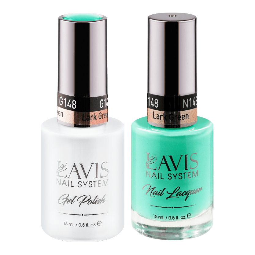LAVIS Holiday Gift Bundle Set 9: 7 Gel & Lacquer, 1 Base Gel, 1 Top Gel - 154; 148; 177; 143; 151; 155; 133 - DTK Nail Supply