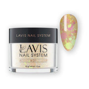 LAVIS Holographic Glitter CG13 - Acrylic & Dip Powder 1.5 oz - DTK Nail Supply