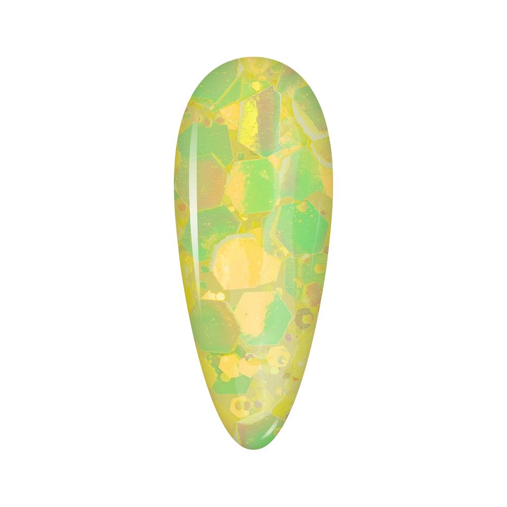 LAVIS Holographic Glitter CG16 - Acrylic & Dip Powder 1.5 oz - DTK Nail Supply