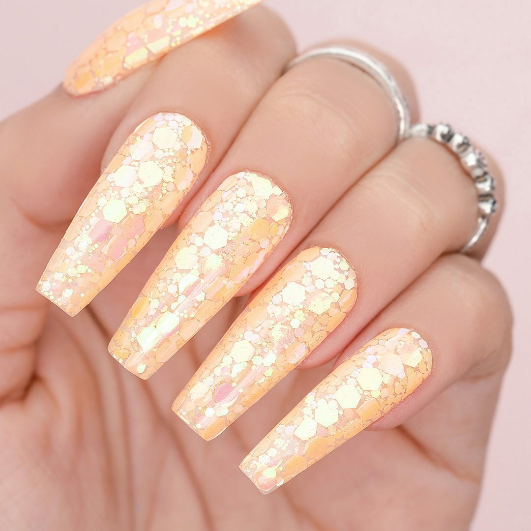 LAVIS Holographic Glitter CG17 - Acrylic & Dip Powder 1.5 oz - DTK Nail Supply