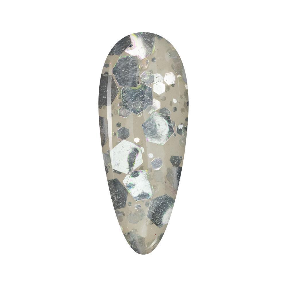 LAVIS Holographic Glitter CG19 - Acrylic & Dip Powder 1.5 oz - DTK Nail Supply