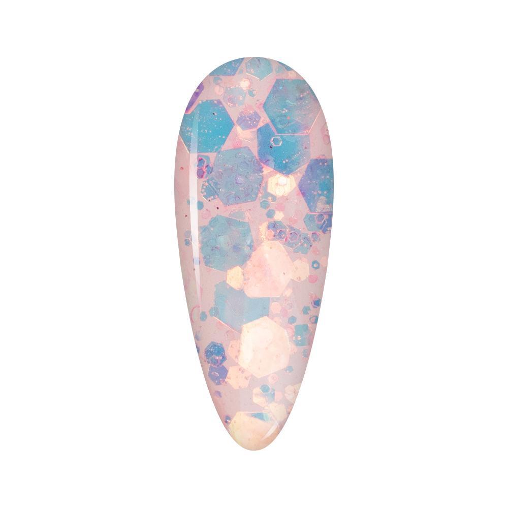 LAVIS Holographic Glitter GL04 - Acrylic & Dip Powder 1.5 oz - DTK Nail Supply