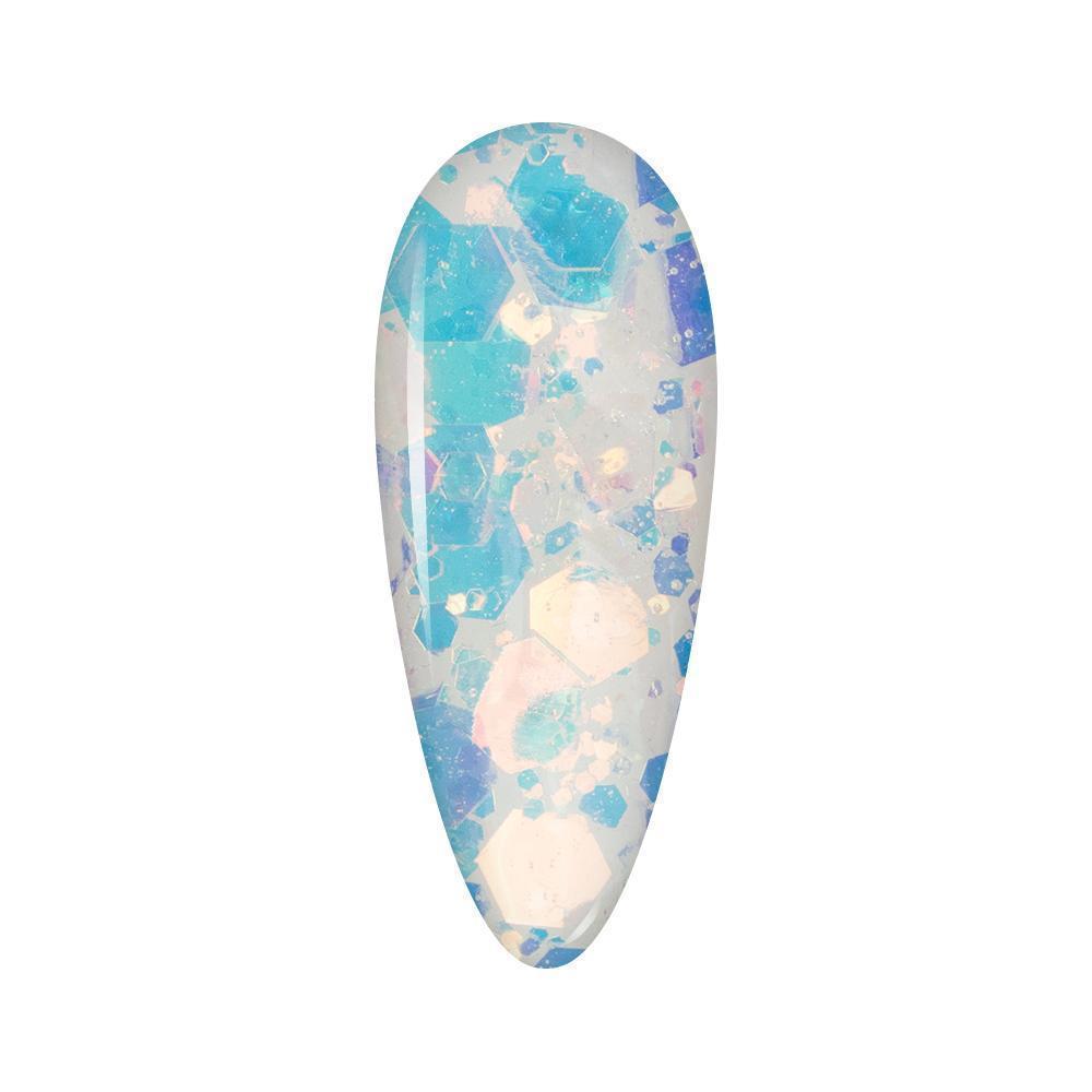 LAVIS Holographic Glitter GL06 - Acrylic & Dip Powder 1.5 oz - DTK Nail Supply