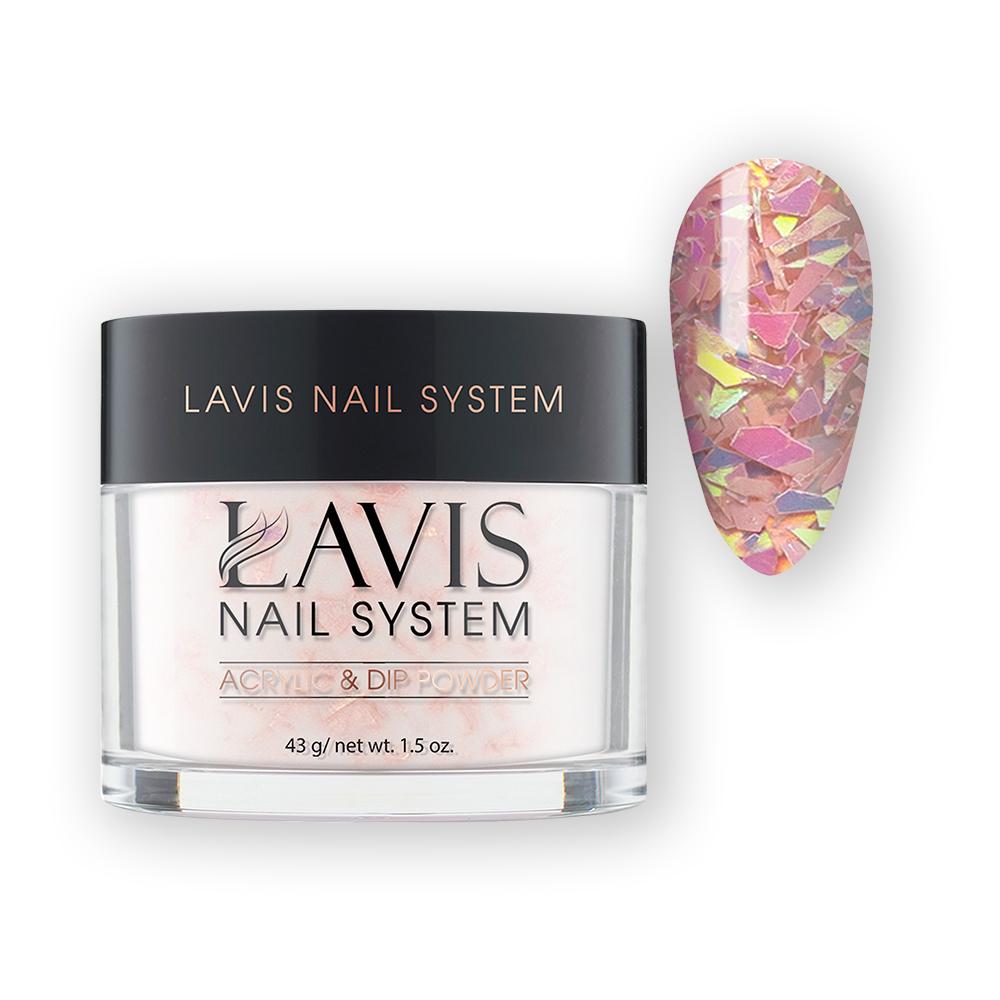 LAVIS Irregular Flakes Glitter IG05 - Acrylic & Dip Powder 1.5 oz - DTK Nail Supply