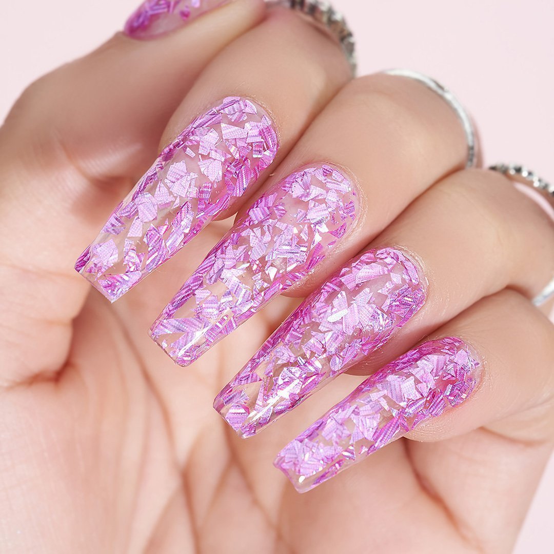 LAVIS Irregular Flakes Glitter IG08 - Acrylic & Dip Powder 1.5 oz - DTK Nail Supply