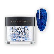 LAVIS Irregular Flakes Glitter IG12 - Acrylic & Dip Powder 1.5 oz - DTK Nail Supply