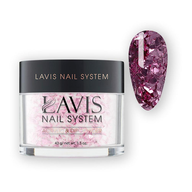 LAVIS Irregular Flakes Glitter IG17 - Acrylic & Dip Powder 1.5 oz - DTK Nail Supply