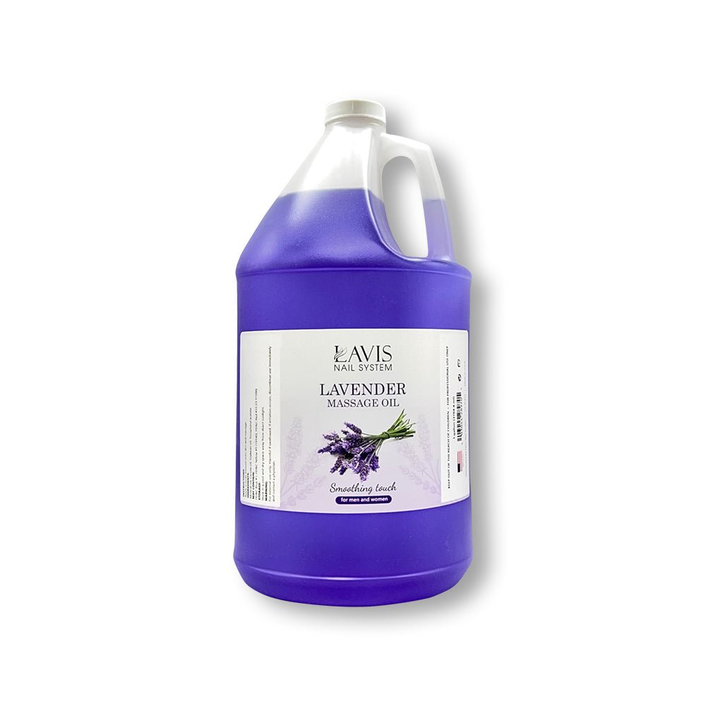 LAVIS - Lavender - Massage Oil - 1 gallon - DTK Nail Supply