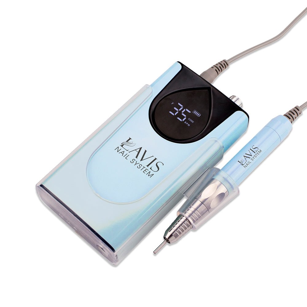 LAVIS Nail Drill - Blue - DTK Nail Supply