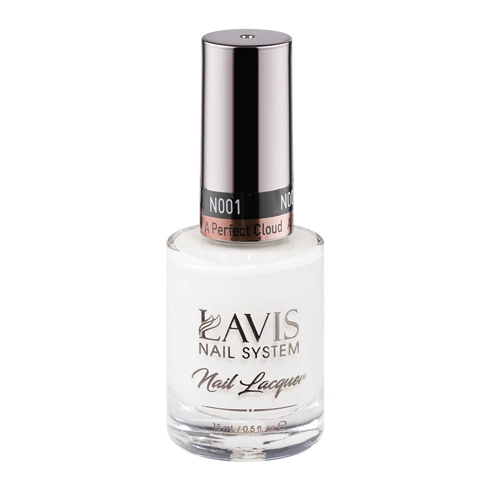 LAVIS Nail Lacquer - 001 A Perfect Cloud - DTK Nail Supply