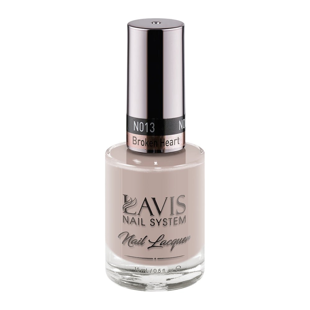 LAVIS Nail Lacquer - 013 Broken Heart - DTK Nail Supply