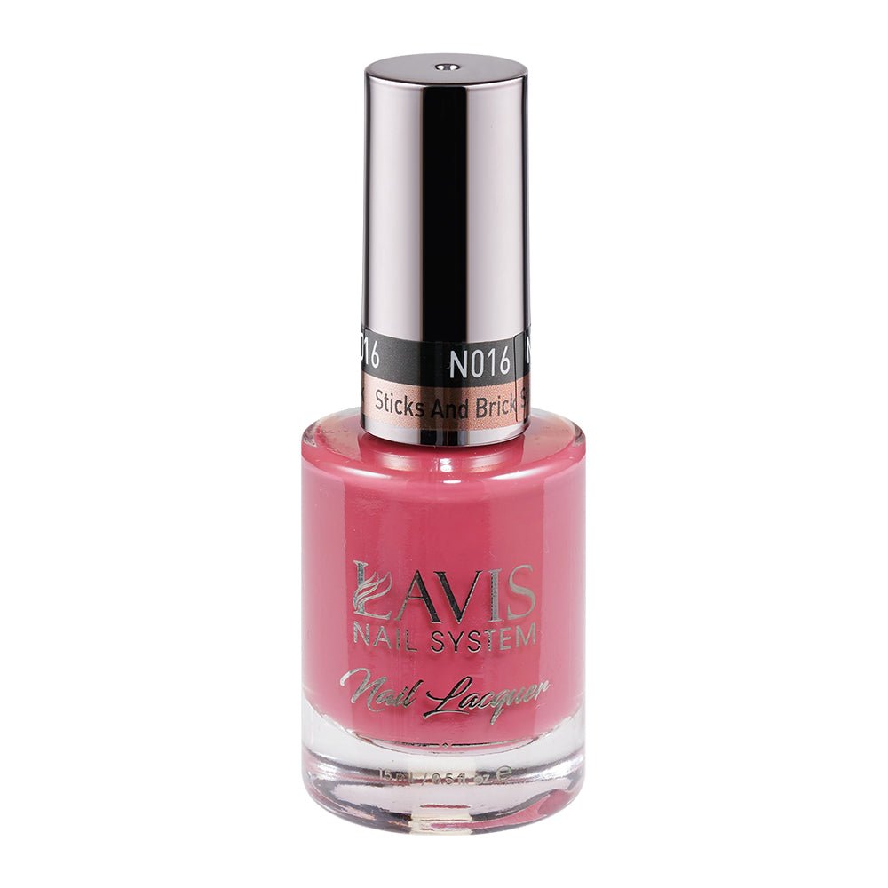 LAVIS Nail Lacquer - 016 Sticks And Bricks - DTK Nail Supply