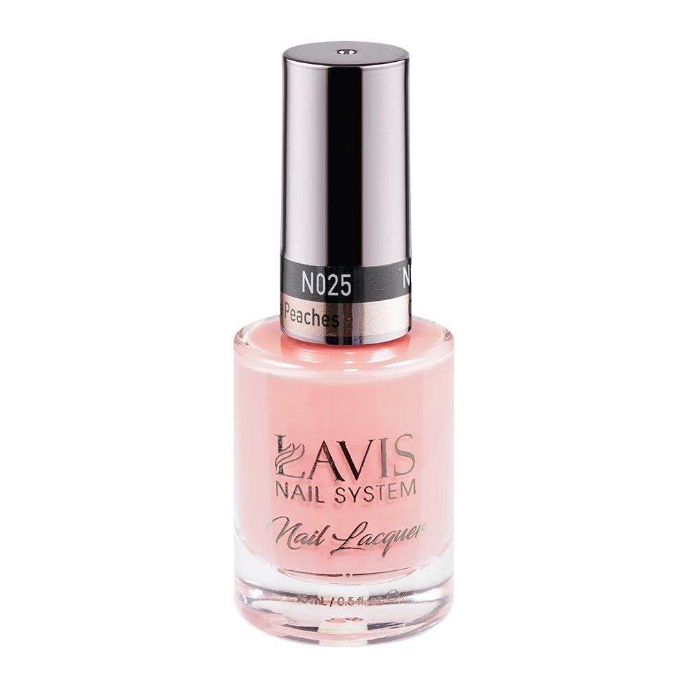 LAVIS Nail Lacquer - 025 Call Me Peaches - DTK Nail Supply