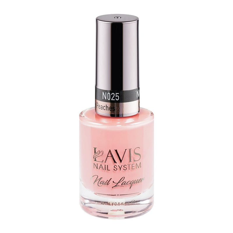 LAVIS Nail Lacquer - 025 Call Me Peaches - DTK Nail Supply