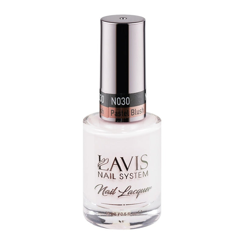 LAVIS Nail Lacquer - 030 Pastel Blush - DTK Nail Supply