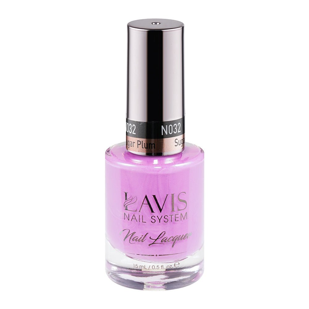 LAVIS Nail Lacquer - 032 Sugar Plum - DTK Nail Supply