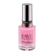 LAVIS Nail Lacquer - 034 My Brother Says Pink - DTK Nail Supply