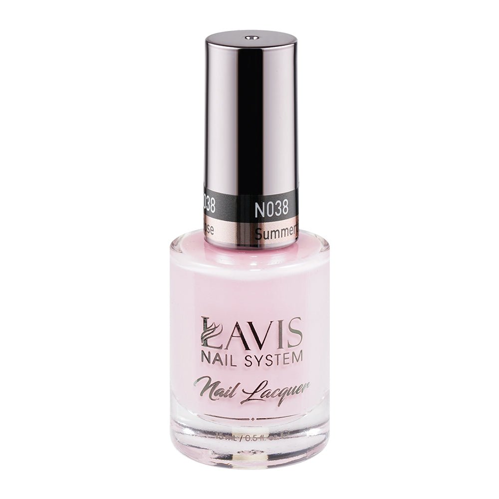 LAVIS Nail Lacquer - 038 Summertime Rose - DTK Nail Supply