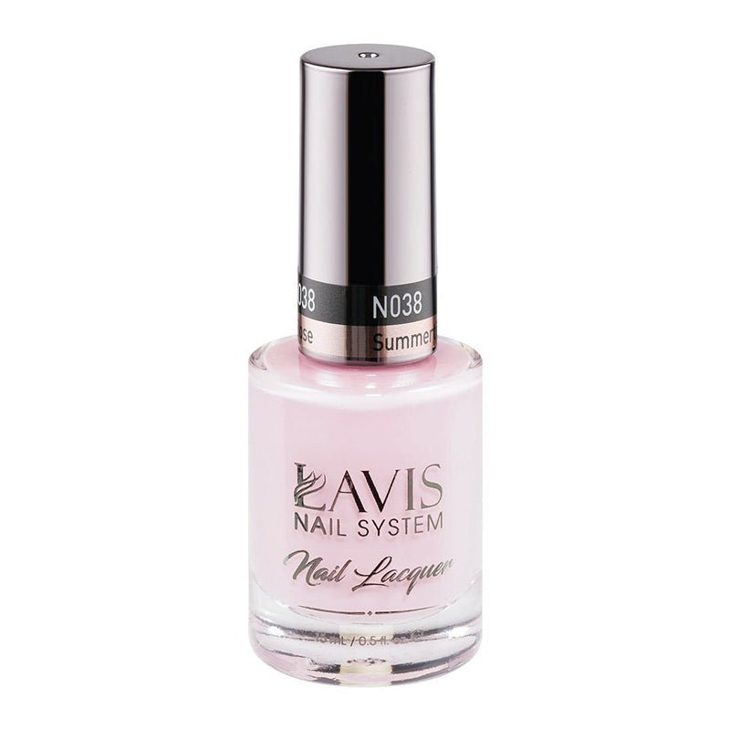 LAVIS Nail Lacquer - 038 Summertime Rose - DTK Nail Supply