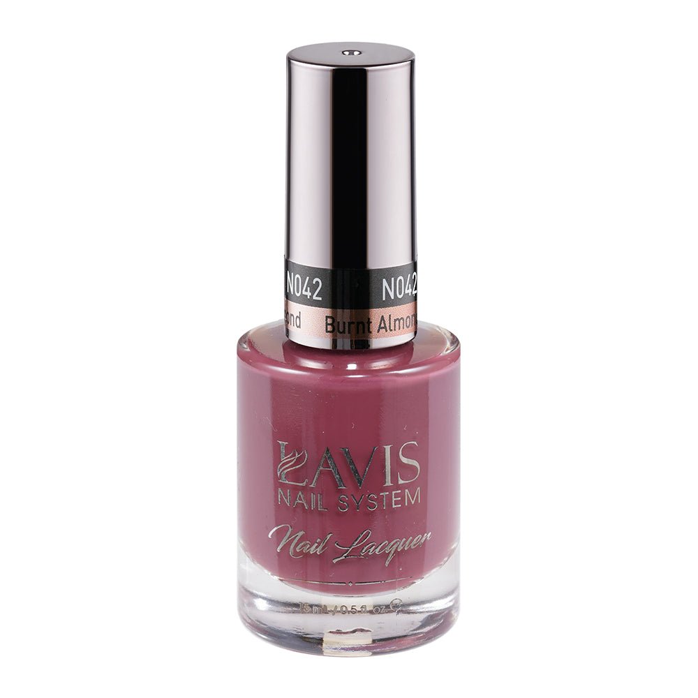 LAVIS Nail Lacquer - 042 Burnt Almond - DTK Nail Supply