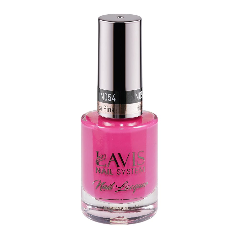 LAVIS Nail Lacquer - 054 Hibiscus Tea Pink - DTK Nail Supply