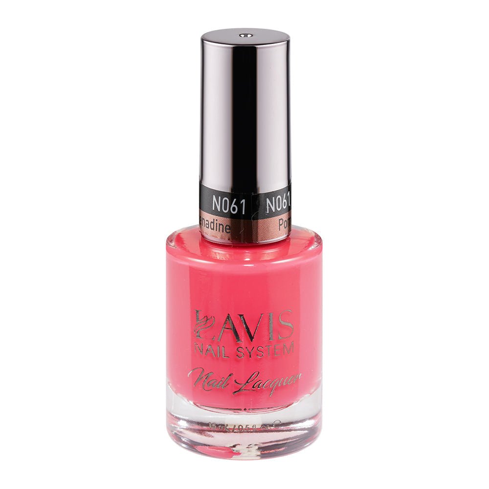 LAVIS Nail Lacquer - 061 Pomegrenadine - DTK Nail Supply