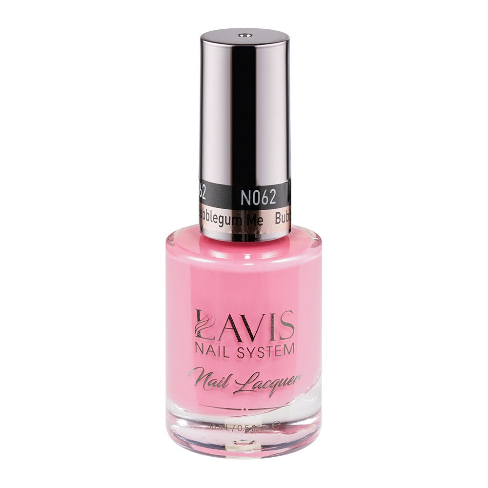 LAVIS Nail Lacquer - 062 Bubblegum Me - DTK Nail Supply