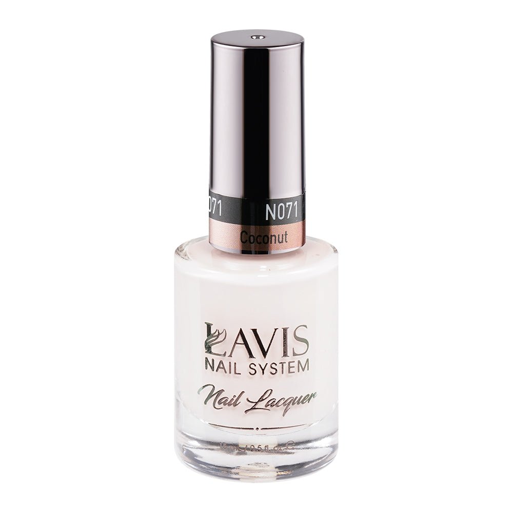LAVIS Nail Lacquer - 071 Coconut - DTK Nail Supply