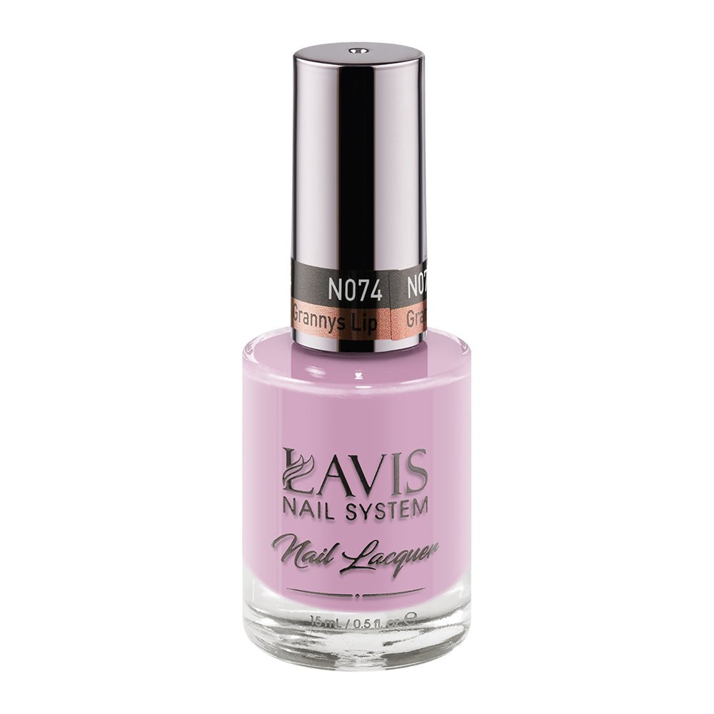 LAVIS Nail Lacquer - 074 Grannys Lip - DTK Nail Supply