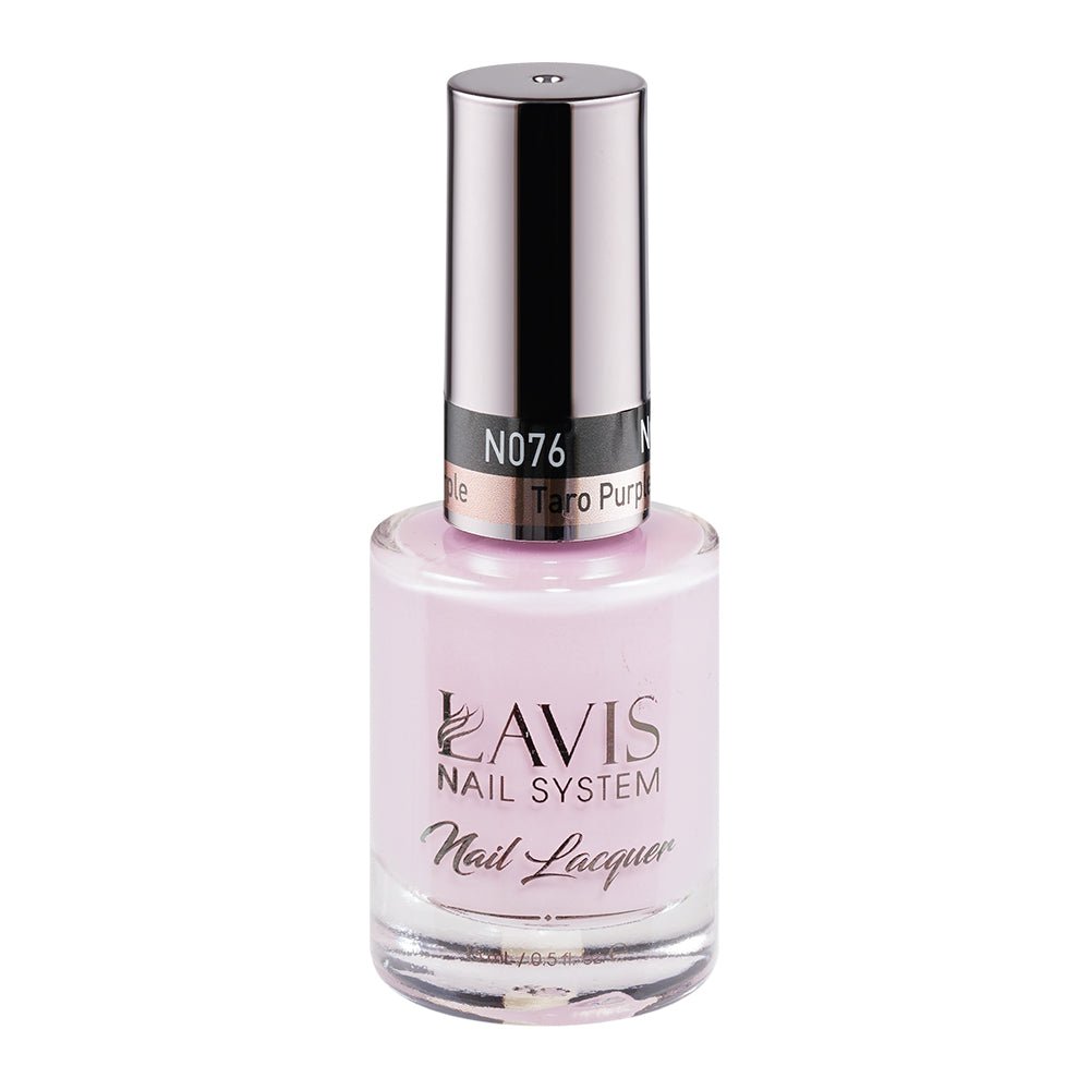 LAVIS Nail Lacquer - 076 Taro Purple - DTK Nail Supply