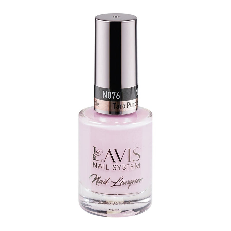 LAVIS Nail Lacquer - 076 Taro Purple - DTK Nail Supply